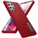 Samsung Galaxy S22 Ultra 5G 3 in 1 Rugged Holder Phone Case - Red+Black