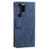 Samsung Galaxy S22 Ultra 5G Skin Feel Splicing Horizontal Flip Leather Phone Case - Blue