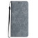 Samsung Galaxy S22 Ultra 5G Ethnic Embossed Adsorption Leather Phone Case - Grey