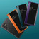 Samsung Galaxy S22 Ultra 5G Window View Leather Phone Case - Green