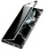 Samsung Galaxy S22 Ultra 5G Anti-peeping Magnetic Double-sided Tempered Glass Phone Case - Black
