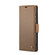 Samsung Galaxy S22 Ultra 5G CaseMe 023 Butterfly Buckle Litchi Texture RFID Anti-theft Leather Phone Case - Brown