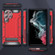 Samsung Galaxy S22 Ultra 5G Matte Holder Phone Case - Red