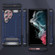 Samsung Galaxy S22 Ultra 5G Matte Holder Phone Case - Royal Blue