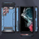 Samsung Galaxy S22 Ultra 5G Matte Holder Phone Case - Space Blue