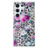 Samsung Galaxy S22 Ultra 5G IMD Shell Pattern TPU Phone Case - Leopard Flower