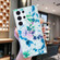 Samsung Galaxy S22 Ultra 5G IMD Shell Pattern TPU Phone Case - Rose