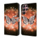 Samsung Galaxy S22 Ultra Crystal 3D Shockproof Protective Leather Phone Case - Crystal Butterfly