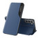 Samsung Galaxy S22 Plus 5G Side Display Shockproof Horizontal Flip Leather Case with Holder - Blue