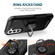 Samsung Galaxy S22+ 5G 3 in 1 Ring Holder PC + TPU Phone Case - Black