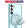 Samsung Galaxy S22+ 5G 360 Degree Rotation Holder MagSafe Magnetic Phone Case - Light Blue