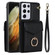 Samsung Galaxy S22+ 5G Anti-theft RFID Card Slot Phone Case - Black