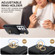 Samsung Galaxy S22+ 5G Anti-theft RFID Card Slot Phone Case - Black