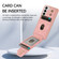 Samsung Galaxy S22+ 5G Armor Ring Wallet Back Cover Phone Case - Pink
