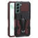 Samsung Galaxy S22+ 5G Armor Warrior Shockproof PC + TPU Phone Case - Coffee