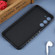 Samsung Galaxy S22+ 5G Astronaut Pattern Silicone Straight Edge Phone Case - Planet Landing-Black Samsung Galaxy S22+ 5G Astronaut Pattern Silicone Straight Edge Phone Case - Planet Landing-Black