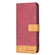 Samsung Galaxy S22+ 5G BF11 Color Matching Skin Feel Leather Phone Case - Red