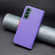 Samsung Galaxy S22+ 5G BF13 Color Matching Cross Texture Leather Phone Case - Purple