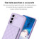 Samsung Galaxy S22+ 5G BF25 Square Plaid Card Bag Holder Phone Case - Purple