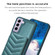 Samsung Galaxy S22+ 5G BF26 Wave Pattern Card Bag Holder Phone Case - Green