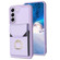 Samsung Galaxy S22+ 5G BF29 Organ Card Bag Ring Holder Phone Case - Purple