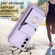 Samsung Galaxy S22+ 5G BF29 Organ Card Bag Ring Holder Phone Case - Purple