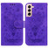 Samsung Galaxy S22+ 5G Butterfly Rose Embossed Leather Phone Case - Purple