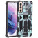 Samsung Galaxy S22+ 5G Camouflage Armor Kickstand TPU + PC Magnetic Phone Case - Mint Green