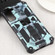 Samsung Galaxy S22+ 5G Camouflage Armor Kickstand TPU + PC Magnetic Phone Case - Mint Green