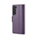 Samsung Galaxy S22+ 5G CaseMe 023 Butterfly Buckle Litchi Texture RFID Anti-theft Leather Phone Case - Pearly Purple
