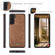 Samsung Galaxy S22+ 5G CaseMe-007 Detachable Multifunctional Leather Phone Case - Brown