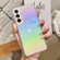 Samsung Galaxy S22+ 5G Color Plating Acrylic + TPU Phone Case - Rainbow