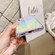 Samsung Galaxy S22+ 5G Color Plating Acrylic + TPU Phone Case - Rainbow