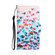 Samsung Galaxy S22+ 5G Colored Drawing Leather Phone Case - Heart
