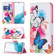 Samsung Galaxy S22+ 5G Colored Drawing Pattern Horizontal Flip Phone Leather Case with Holder & Card Slots & Wallet - Butterflies