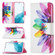 Samsung Galaxy S22+ 5G Colored Drawing Pattern Horizontal Flip Phone Leather Case with Holder & Card Slots & Wallet - Sun Flower
