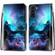 Samsung Galaxy S22+ 5G Coloured Drawing Cross Texture Horizontal Flip Leather Phone Case with Holder & Card Slots & Wallet & Lanyard - Colorful Clouds Samsung Galaxy S22+ 5G Coloured Drawing Cross Texture Horizontal Flip Leather Phone Case with Holder & Card Slots & Wallet & Lanyard - Colorful Clouds