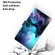 Samsung Galaxy S22+ 5G Coloured Drawing Cross Texture Horizontal Flip Leather Phone Case with Holder & Card Slots & Wallet & Lanyard - Colorful Clouds