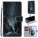 Samsung Galaxy S22+ 5G Coloured Drawing Cross Texture Horizontal Flip Leather Phone Case with Holder & Card Slots & Wallet & Lanyard - Mountain Road Starry Sky