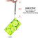 Samsung Galaxy S22+ 5G Coloured Drawing Cross Texture Horizontal Flip PU Phone Leather Case with Holder & Card Slots & Wallet & Lanyard - Colorful Layer - Lime