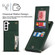 Samsung Galaxy S22+ 5G Cross-body Square Zipper Card Holder Bag Phone Case - Green
