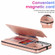 Samsung Galaxy S22+ 5G Double Buckle Mandala PU+TPU Phone Case - Rose Gold