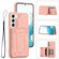 Samsung Galaxy S22+ 5G Dream Magnetic Back Cover Card Wallet Phone Case - Pink