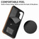 Samsung Galaxy S22+ 5G Electroplating Skin-feel Leather Ring Card Wallet Phone Case - Brown Samsung Galaxy S22+ 5G Electroplating Skin-feel Leather Ring Card Wallet Phone Case - Brown