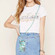 Samsung Galaxy S22+ 5G Electroplating Splicing Marble TPU Phone Case with Lanyard - Blue