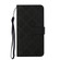 Samsung Galaxy S22+ 5G Ethnic Style Embossed Pattern Leather Phone Case - Black