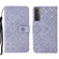 Samsung Galaxy S22+ 5G Ethnic Style Embossed Pattern Leather Phone Case - Purple