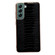 Samsung Galaxy S22+ 5G Genuine Leather Weilai Series Nano Electroplating Phone Case - Black