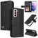 Samsung Galaxy S22+ 5G GQUTROBE Right Angle Leather Phone Case - Black