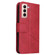 Samsung Galaxy S22+ 5G GQUTROBE Right Angle Leather Phone Case - Red
